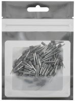 Наконечник НШВИ 0.75-10 серый (100шт/упак) IEK UGN11-C75-010-100