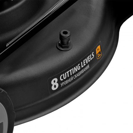 Газонокосилка бензиновая GLR-460SP-ZS, 149 см3, ширина 46 см, привод, травосборник 65 л Denzel 58824