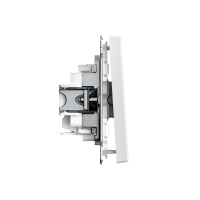 ARTGALLERY 1-клавишный ВЫКЛЮЧАТЕЛЬ, 10АХ, механизм, быстрозажимные клеммы, БЕЛЫЙ Systeme Electric GAL000111S