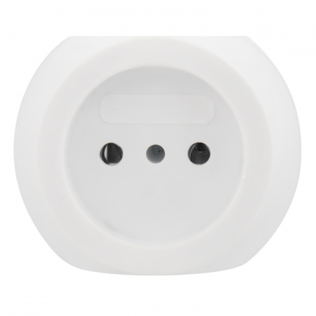 11-1063 Тройник электрический Шар 220 В, 6 А, белый REXANT 