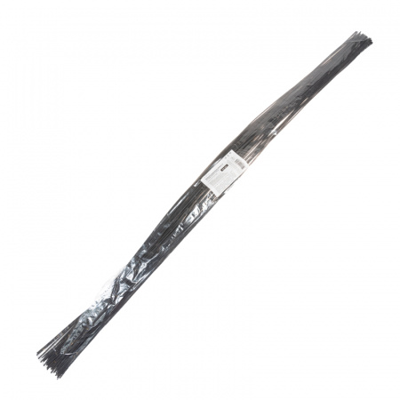 20-1506 Термоусаживаемая трубка 1.5 0.75 мм, черная, упаковка 50 шт. по 1 м, REXANT 