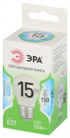 Лампа светодиодная LED 15 Вт 1500Лм 4000К шар нейтральный E27 220-240В LED P45-15W-840-E27 Green Line ЭРА Б0066996