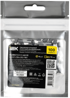 Наконечник НШВИ 4.0-12 серый (100шт/упак) IEK UGN11-004-012-100