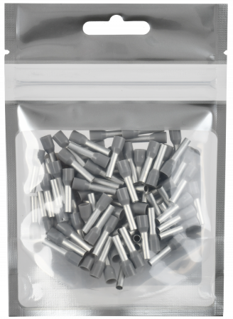 Наконечник НШВИ 4.0-12 серый (100шт/упак) IEK UGN11-004-012-100