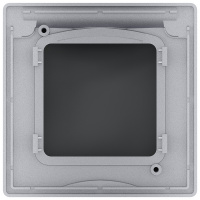 Рамка 1-местная IP44 алюминий INSPIRIA IEK 673922