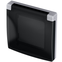 Рамка 1-местная IP44 алюминий INSPIRIA IEK 673922