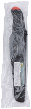 Нож строительный, нерж.сталь, прорезиненная ручка FIT 10611