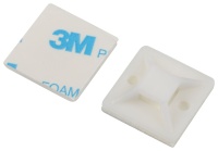 Площадка самоклеящаяся под хомуты 30х30 мм белая 50 штук NO-225-303 ЭРА Б0066746