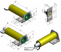 Promix-SM104.10 Замок электромеханический с толкателем Promix  4630053320143