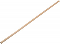 76908 Черенок березовый для щеток, грабель, мётл, диаметр 25 мм, L=1200 мм, первый сорт РОС 