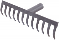 76953 Грабли с прямыми зубьями 12 зубьев РОС 