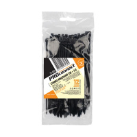 Хомут-стяжка кабельная нейлоновая PROconnect 150х2.5 мм, черная, 100 шт ProConnect 57-0151