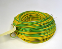 Провод силовой ПУГВнг(А)-LS 1х2.5                 (PE) зелено-желтый многопроволочный 100м Электрокабель Кольчугино Холдинг Кабельный Альянс (ХКА) 100000469862030008