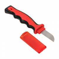 Нож для снятия изоляции с прямым лезвием 1000V WS-32 Professional EKF ws-32