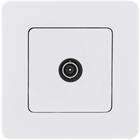673860 Розетка TV проходная белый INSPIRIA IEK 