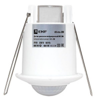 ИК датчик движения встраиваемый 800Вт 360гр. до 6м IP20 dd-ms-200 EKF