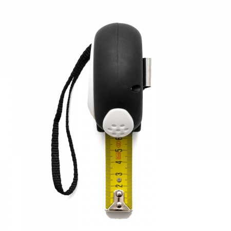 100044 Рулетка с прорезиненным покрытием Soft-Touch автостопом 5 м х 25 мм Rage 