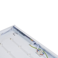 Светильник светодиодный потолочный универсальный Грильято 36 Вт Дневной равномерный свет 5000K) 3500Лм 588X588х25мм Корпус белый В комплекте с источником питания ТМ Uniel ULP-6060-36W/5000К IP40 GRILYATO OPAL SMOOTH UL-00012028