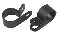 Скоба кабельная нейлоновая под винт 9 мм NO-225-270 чёрная 50 шт ЭРА Б0066627