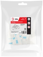 Площадка самоклеящаяся под хомуты 20х20 мм белая 10 штук NO-225-307 ЭРА Б0066723