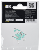 Наконечник НШВИ 0.34-8 бирюзовый (20шт/упак) IEK UGN11-C34-008-020
