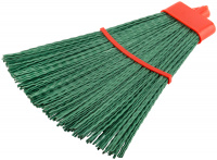 68069 Метла пластиковая ''Люкс'' №9, веерная 260х380 мм КУРС РОС 