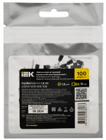 Наконечник НШВИ 1.5-10 черный (100шт/упак) IEK UGN11-D15-010-100