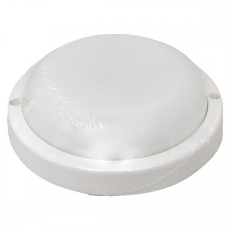 Светильник светодиодный ЖКХ круг ДПО-1300 с микроволновым датчиком движения 12Вт 6500K IP65 LUMA EKF BKL-1300DM-R-12-6500