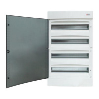 Щит распределительный навесной Unix прозрачная дверь 4х18 модулей IP41 EKF PROxima uх-4х18-n