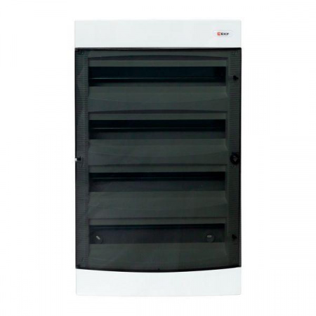 Щит распределительный навесной Unix прозрачная дверь 4х18 модулей IP41 EKF PROxima uх-4х18-n