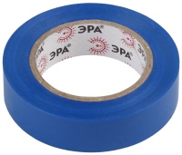 Изолента ПВХ 15мм*10м синяя (10/500/16000) ЭРА C0036557
