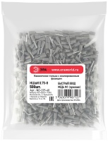 Наконечник-гильза с изолированным фланцем (упаковка 500 шт.) NO-225-60 НШвИ 0.75-8 ЭРА Б0063417