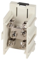 Распределительный блок проходной РБП NO-224-76 35 (1х35-4х6 мм2) 125/50А ЭРА Б0063089