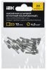 Наконечник НШВИ 4.0-12 серый (20шт/упак) IEK UGN11-004-012-020