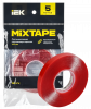MIXTAPE PRO Лента монтажная прочная двусторонняя 1х12мм 5м IEK MT7-LM30-01-12-05