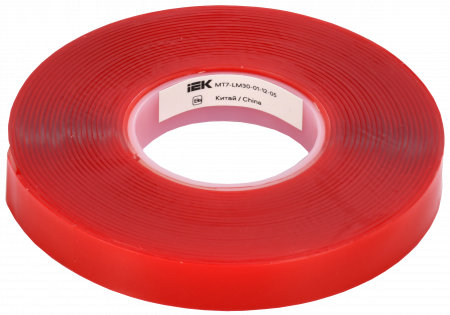 MIXTAPE PRO Лента монтажная прочная двусторонняя 1х12мм 5м IEK MT7-LM30-01-12-05