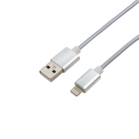 18-7050 Кабель USB-Lightning 2 А, 1 м, черный ПВХ, , REXANT