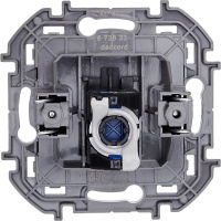 Розетка компьютерная RJ45 категория 6 UTP антрацит INSPIRIA IEK 673833