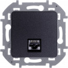 Розетка компьютерная RJ45 категория 6 UTP антрацит INSPIRIA IEK 673833