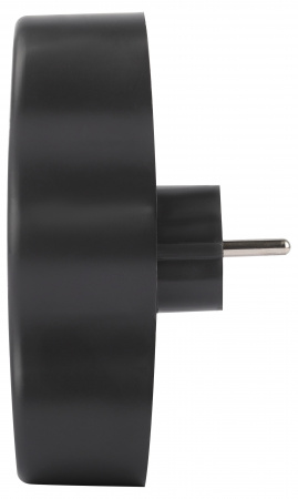 Разветвитель электрический на 3 розетки с заземлением 16А черный SPx-3e-B ЭРА Б0059723