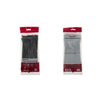 Хомут-стяжка кабельная нейлоновая 200х4.8 мм, черная, упаковка 100 шт, REXANT 07-0201-5