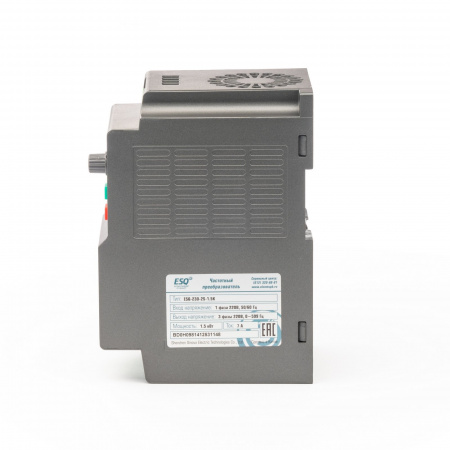 08.04.304419 Преобразователь частоты 1.5КВТ 200-240В 1Ф ESQ 