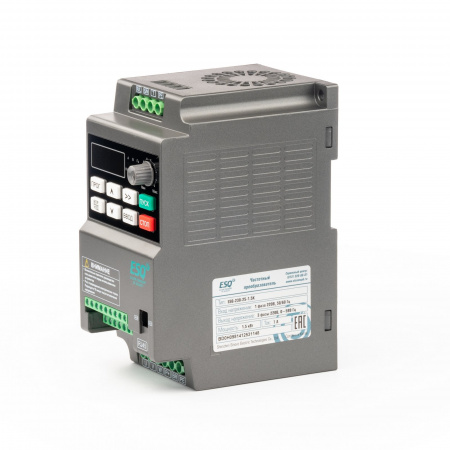 08.04.304419 Преобразователь частоты 1.5КВТ 200-240В 1Ф ESQ 