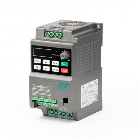 08.04.304419 Преобразователь частоты 1.5КВТ 200-240В 1Ф ESQ 