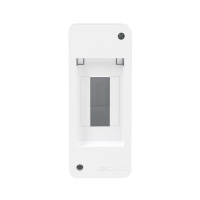 F02W0W0 Щит 2 модуля настенный FRAME, белый, без дверцы DKC 