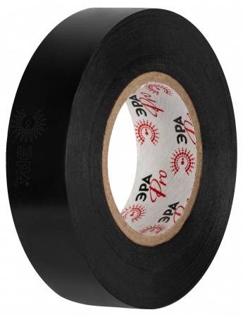 Изолента ET1925BLACK ПВХ 19мм х 25м черная ЭРА Б0064240