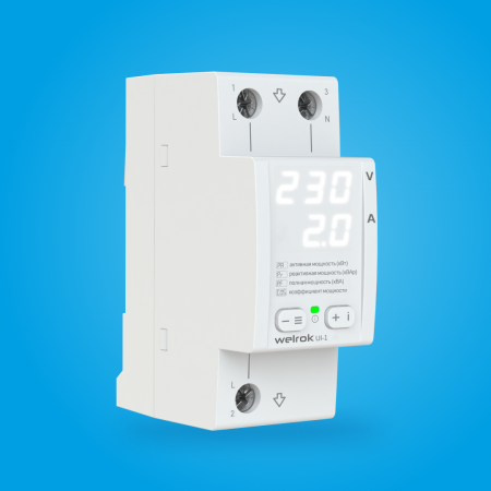 4660251140359 Вольтамперметр Welrok UI-1 WELROK 