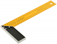 19430 Угольник столярный желтый усиленный 300 мм FIT 