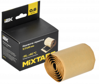 MIXTAPE PRO Изолента-герметик 3.17х63мм 0.6м 2229 IEK MT7-IZ35-C317-63-D06