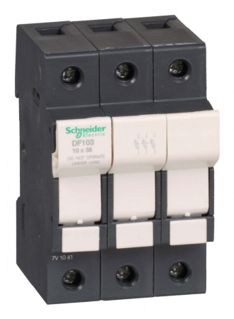 DF103 Разъединитель-предохранитель 32A 3п 10х38 Schneider Electric 